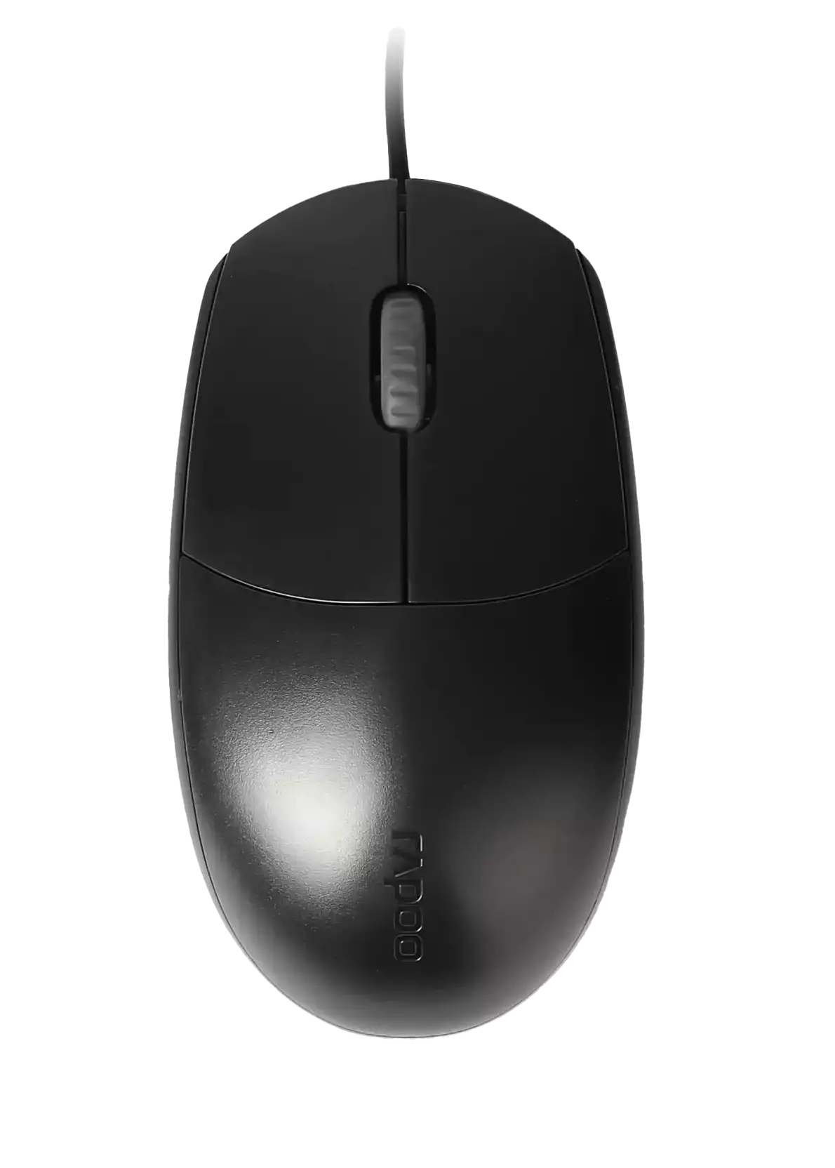 Maus me kabllo Rapoo N100 – Bardhë
