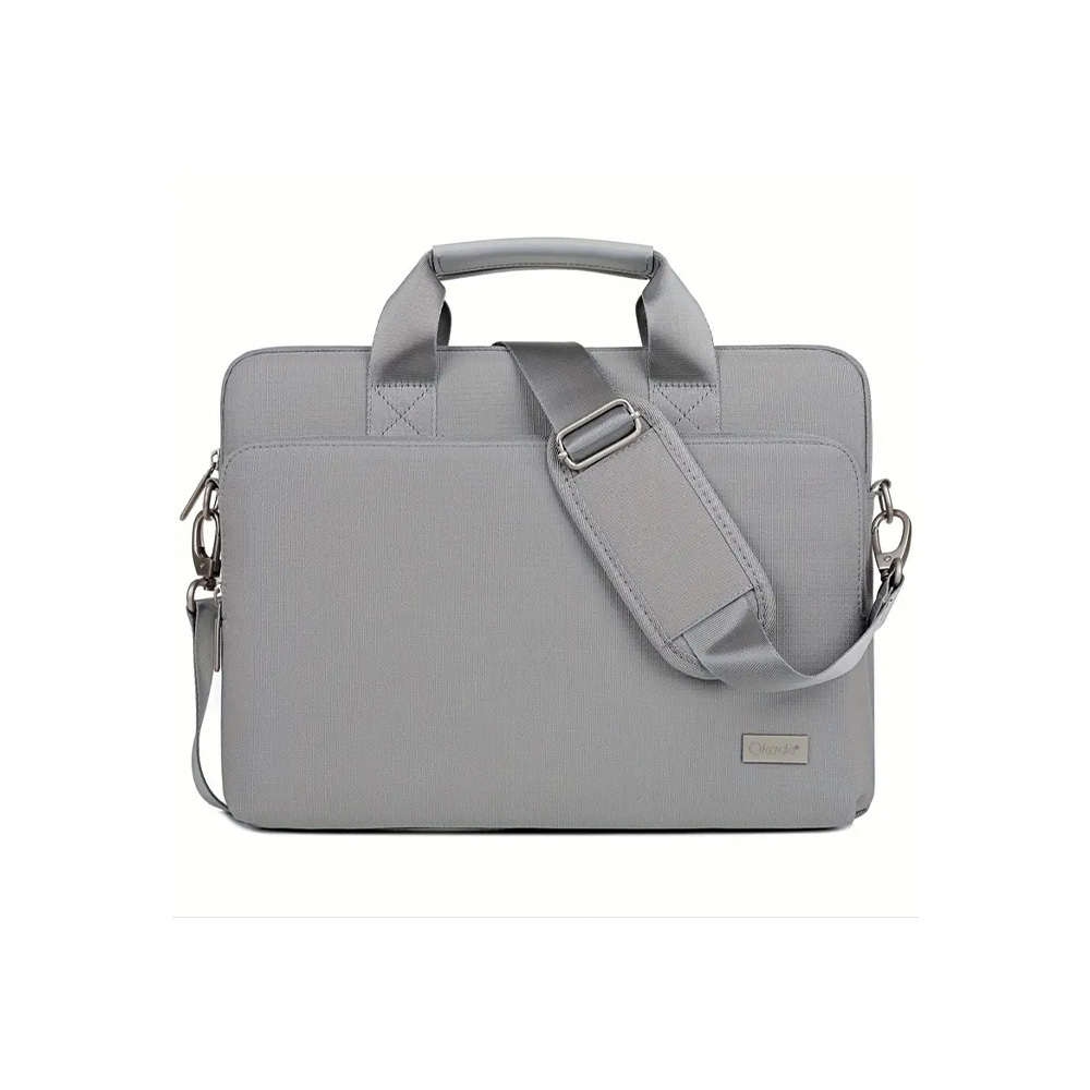 Çantë për Laptop Okade T68 / B53-32 / 16 Inch / Polyester / Water-Repellent / Thin / Shockproof / 40.5×29.5×4 cm / 0.60kg / E hirtë argjendi