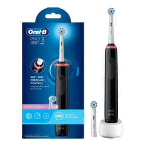 Furçë Dhëmbësh Elektrike Oral-B Pro 3 3000 Sensitive Clean – Zezë