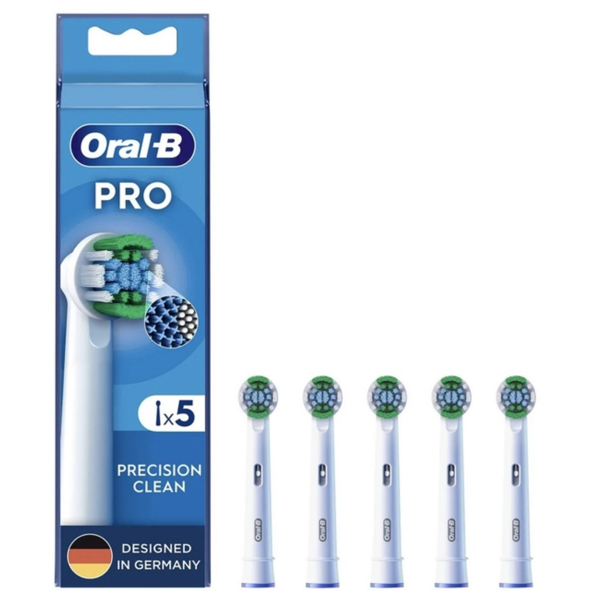 Koka zëvendësuese për brushë elektrike Oral-B Sonic Precis / 5 Copë - Bardhë