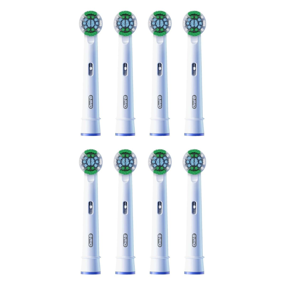 Kokë furçash zëvendësuese Oral‑B Sonic 8x Precis / 861073 / 8‑Pack – Bardhë