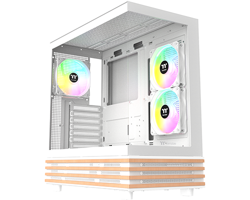 Kasë Thermaltake View 270 Plus WS ARGB Mid Tower - Bardhë - Figura 4