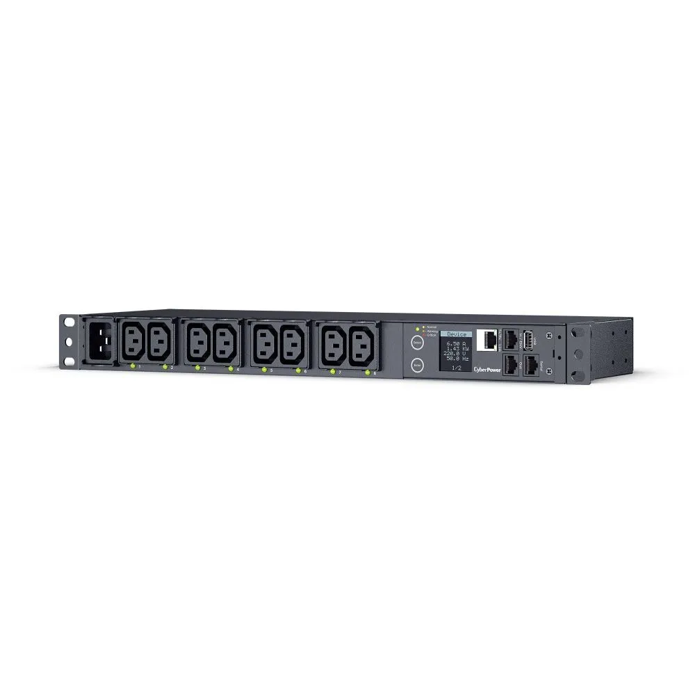 Inventer CyberPower PDU41005 Switched PDU Series / 20A / 100V–240V / SNMP Network Interface and Switchable Outlets - Figura 2