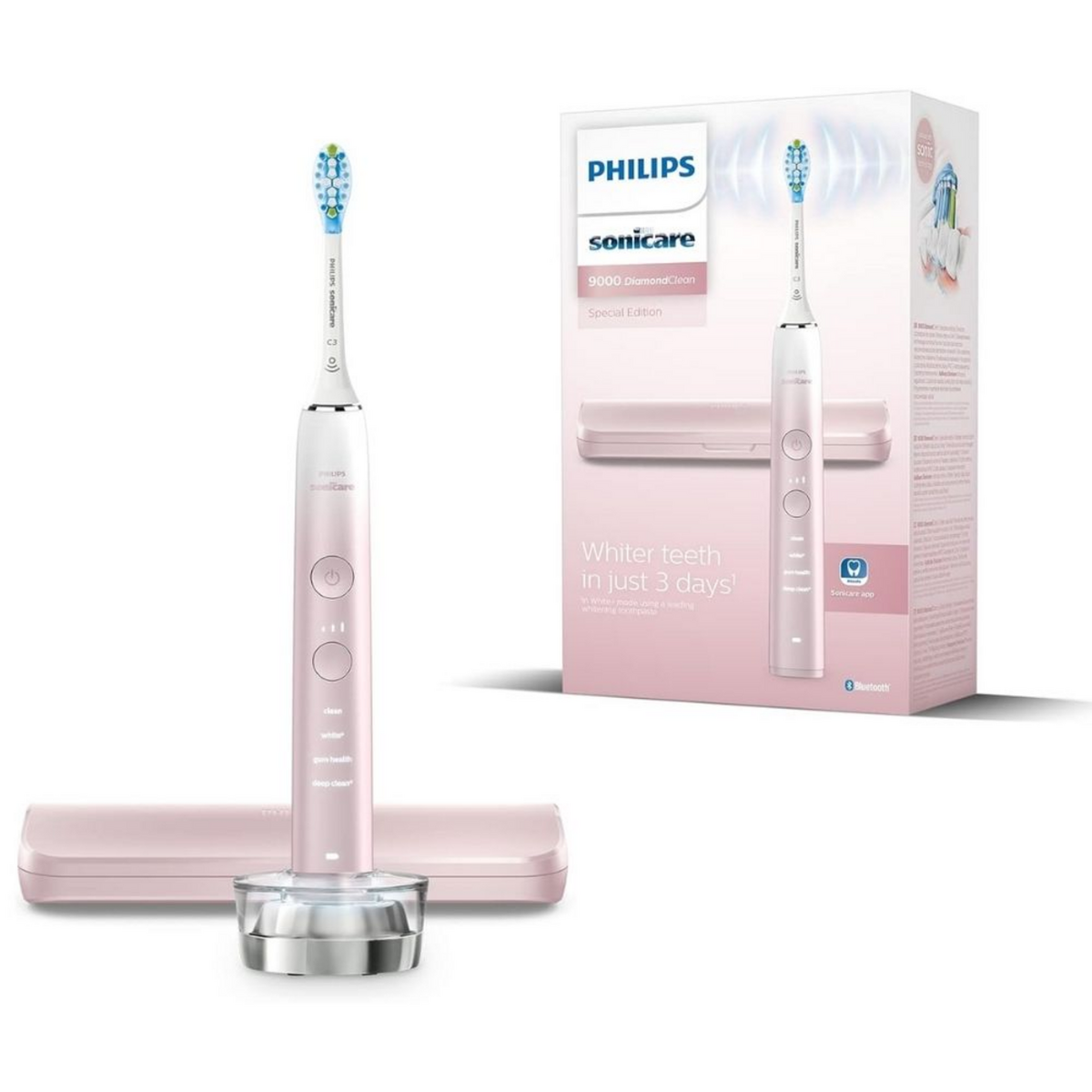 Furçë Dhëmbësh Elektrike Philips Sonicare DiamondClean 9000 - Rozë - Figura 3