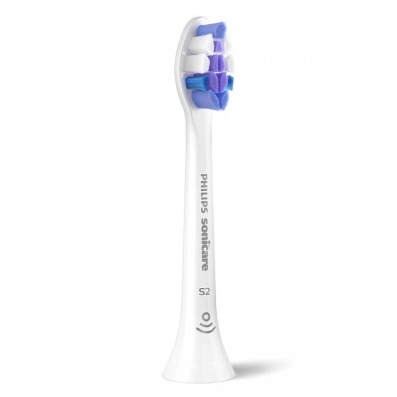 Aksesorë për furçë dhëmbësh Philips Sonicare S2 Sensitive / HX6054/87 / 4-Pack – Bardhë - Figura 3