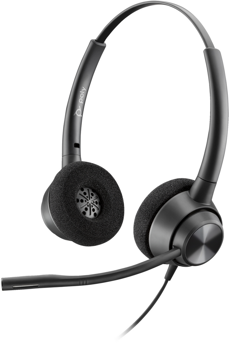 Kufje me Kabllo Poly EncorePro 320 / 77T26AA – Zezë
