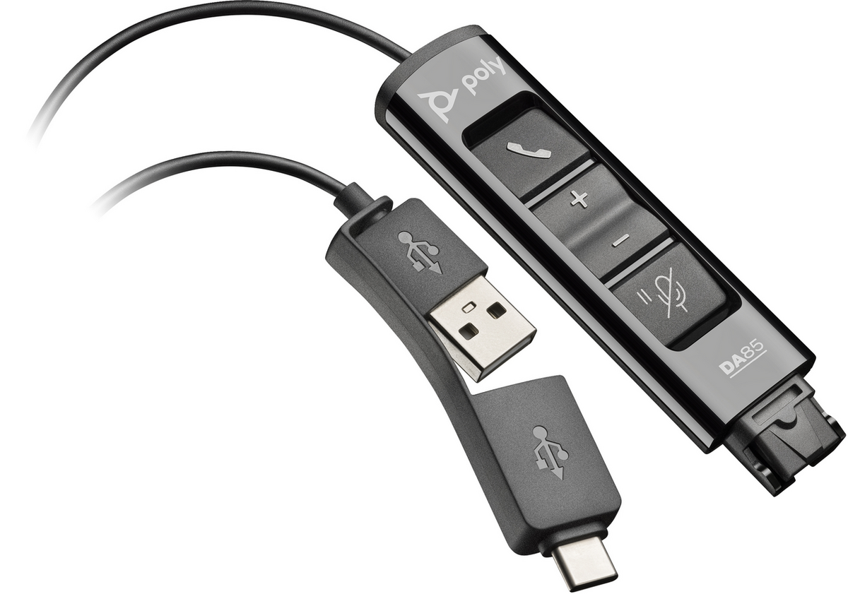 Adapter Poly DA85 USB to Quick Disconnect / 786C7AA – Zezë