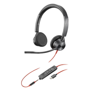 Kufje me Kabllo Poly Blackwire 3325 – Zezë