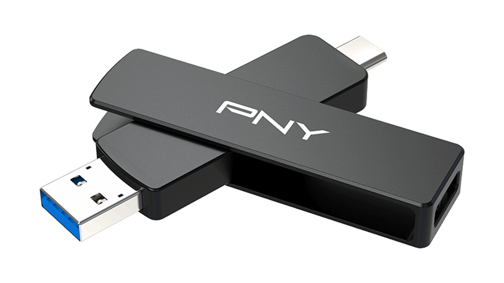 USB Flash Drive / PNY Duo Link V3 / 2 TB / USB-A + USB-C / OTG