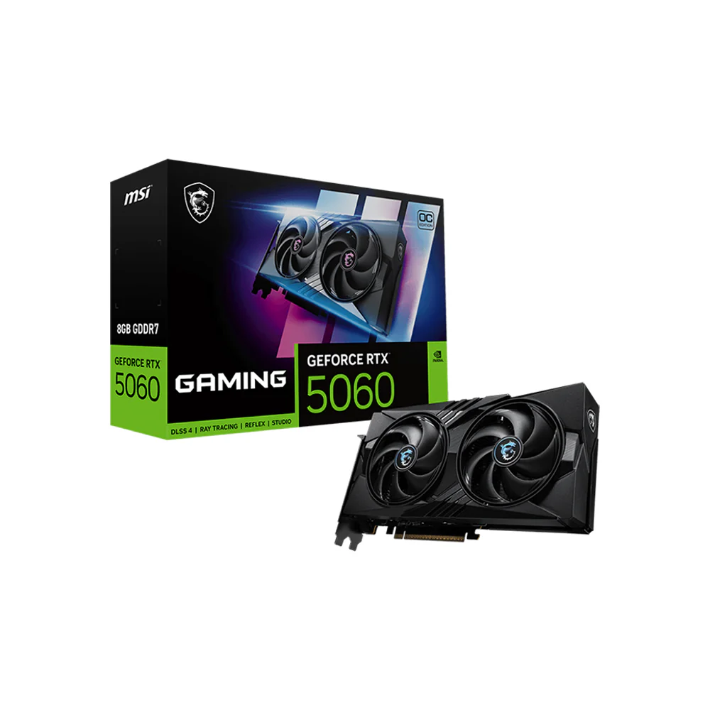 Kartelë grafike NVIDIA GeForce RTX 5060 8GB GDDR7 MSI GAMING OC