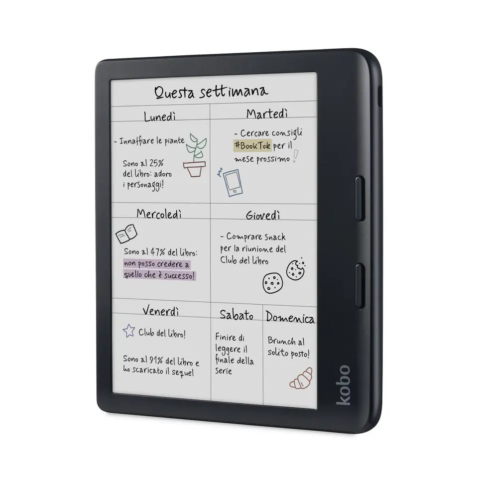 E‑Book Kobo Libra Colour 7"/ 32GB - Zezë - Figura 3