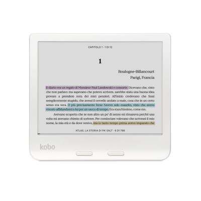 E‑Book Kobo Libra Colour (N428‑KU‑WH‑K‑CK) 7"/ 32GB - Bardhë - Figura 3