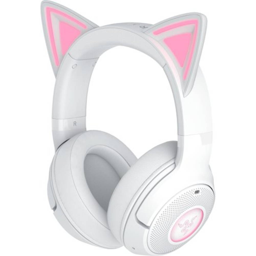 Kufje Gaming pa kabllo Kraken Kitty V2 BT – Bardhë - Figura 3