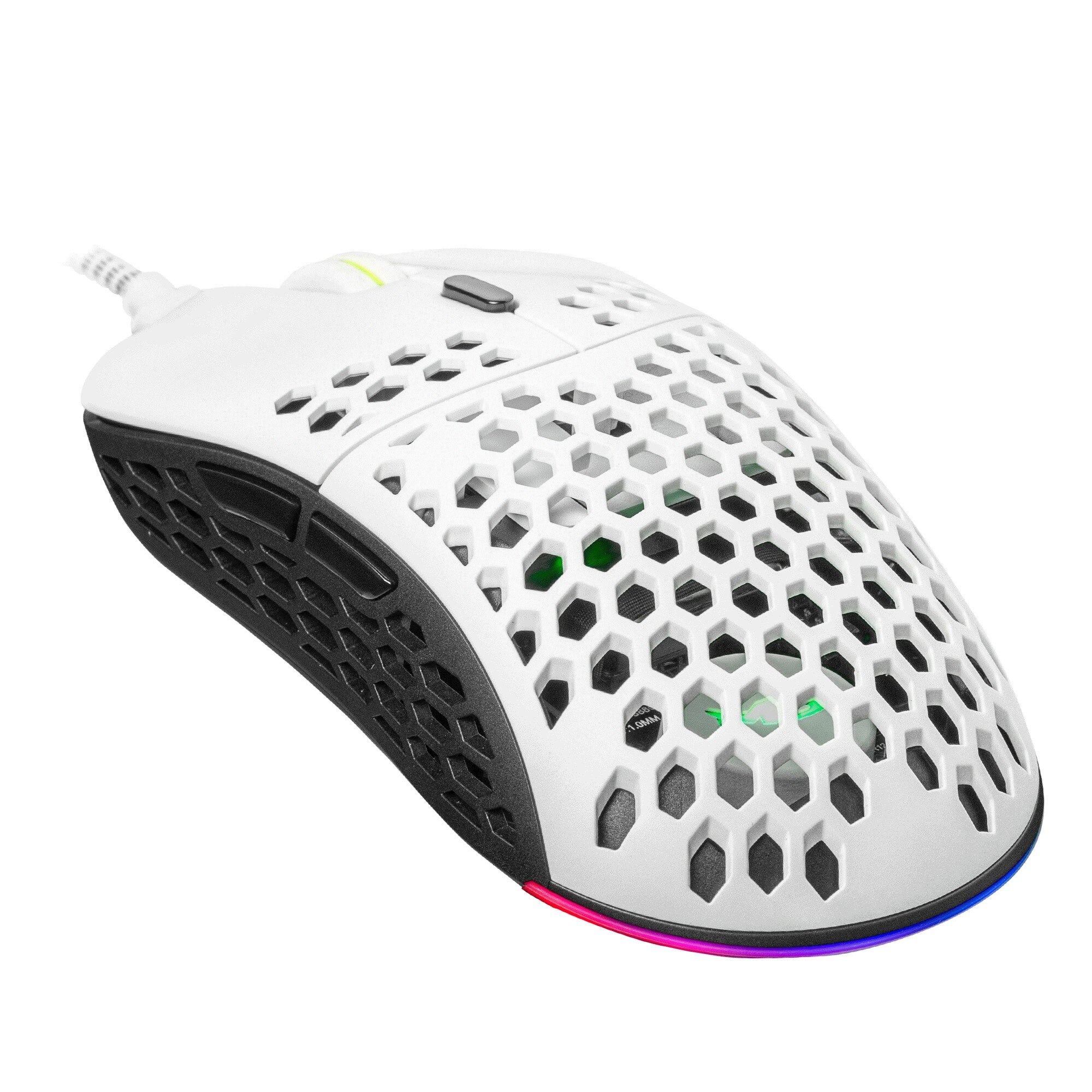 Maus Gaming MS M500 - Bardhë - Figura 2
