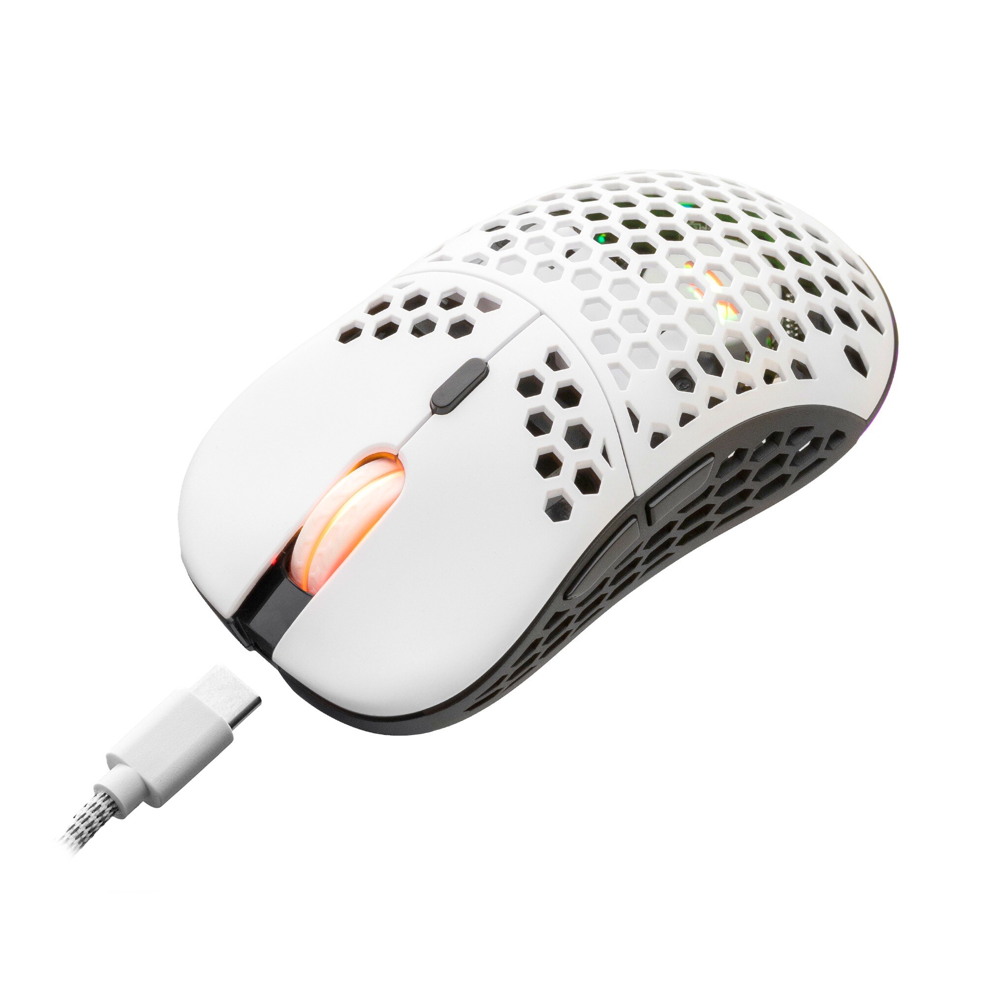 Maus Gaming MS M500 - Bardhë - Figura 3