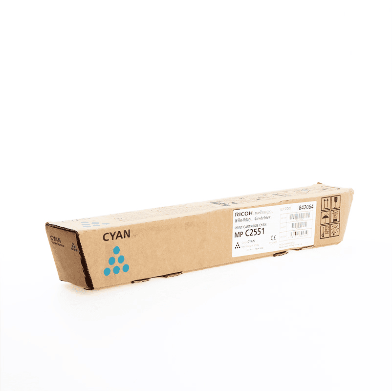 Toner Ricoh MP C2551HE / 842064 – Blu