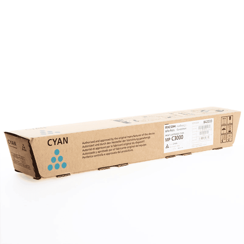 Toner Ricoh MP C3000 / 842033 – Blu