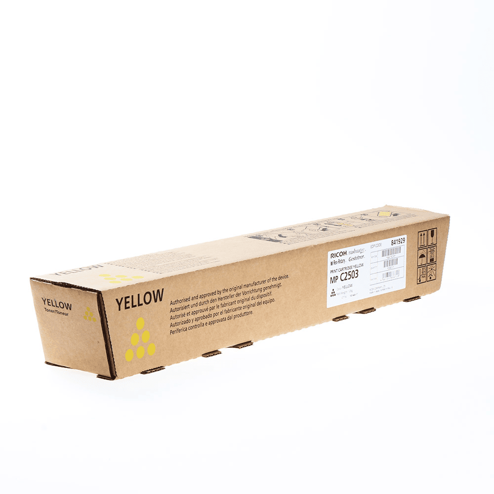 Toner Ricoh MP C2503 / 841929 – Verdhë