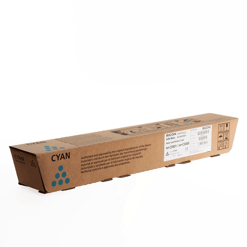 Toner Ricoh MP C3300 / 842046 – Blu