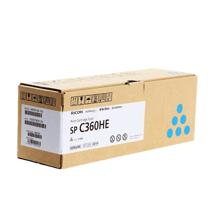 Toner Ricoh Type C360 / 408185 – Blu