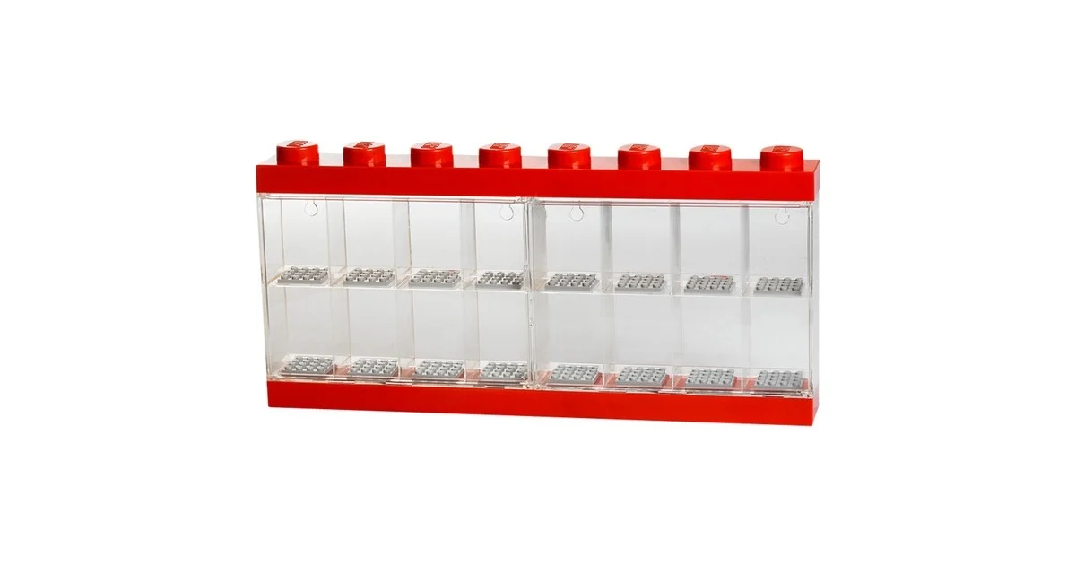 LEGO Room Copenhagen Minifigure Display Case 16 – Kuqe - Figura 2