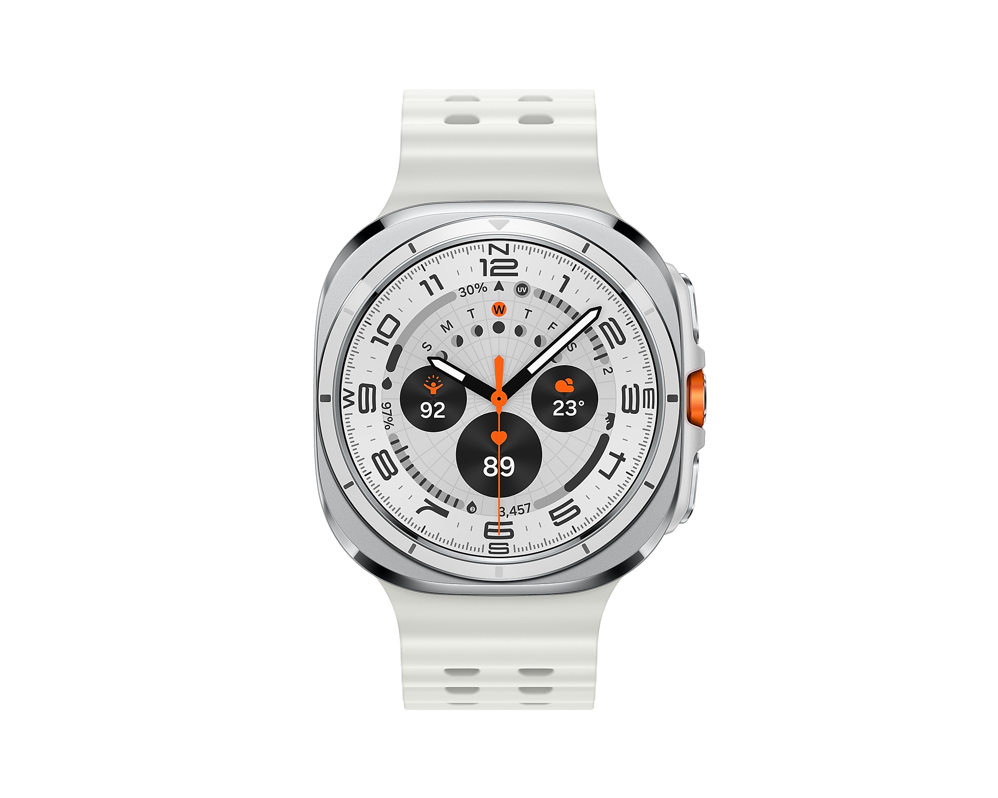 Orë e mençur Samsung Galaxy Watch 7 Ultra / 1.5 Inch / Touchscreen / 590mAh / Wi-Fi / GPS / 47mm / Titanium white - Figura 2