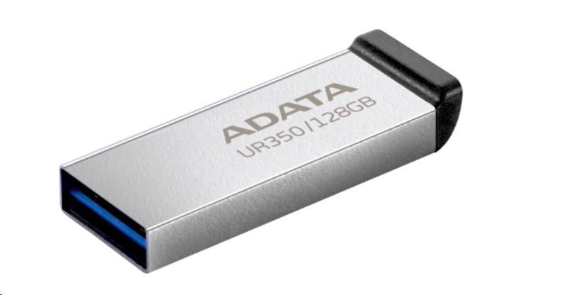 USB Flash Drive / ADATA / 128GB / USB 3.2 Gen 1 / UR350 / Argjend-Zezë - Figura 2