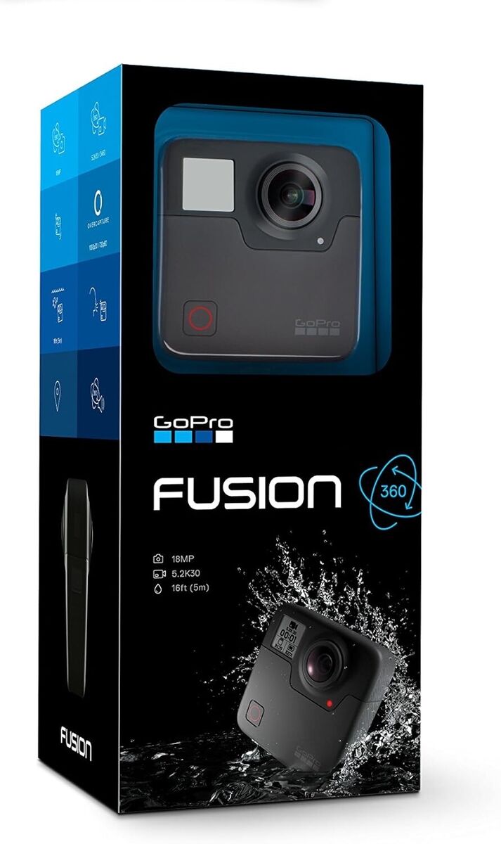 Kamerë dixhitale GoPro Fusion 360 / 18MP 5.2K 30 fps / 3K 60 fps / e zezë - Figura 3