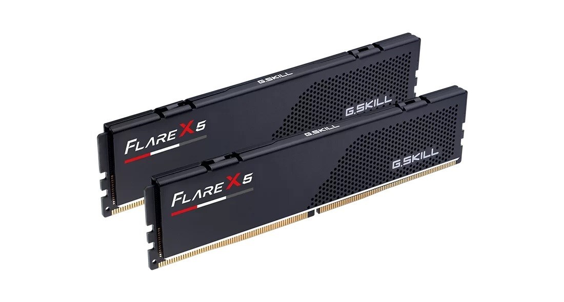 DDR5 G.Skill RAM 64GB (2x32GB Dual-Kit) PC5600 CL36 64FX5 Flare X5 black (AMD optimiert) - RAM Memorie