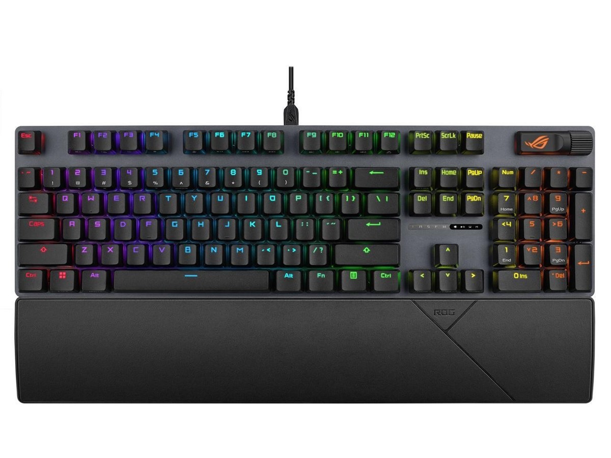 Tastierë Gaming ASUS ROG Strix Scope II X Wired / Swiss Layout - Zezë