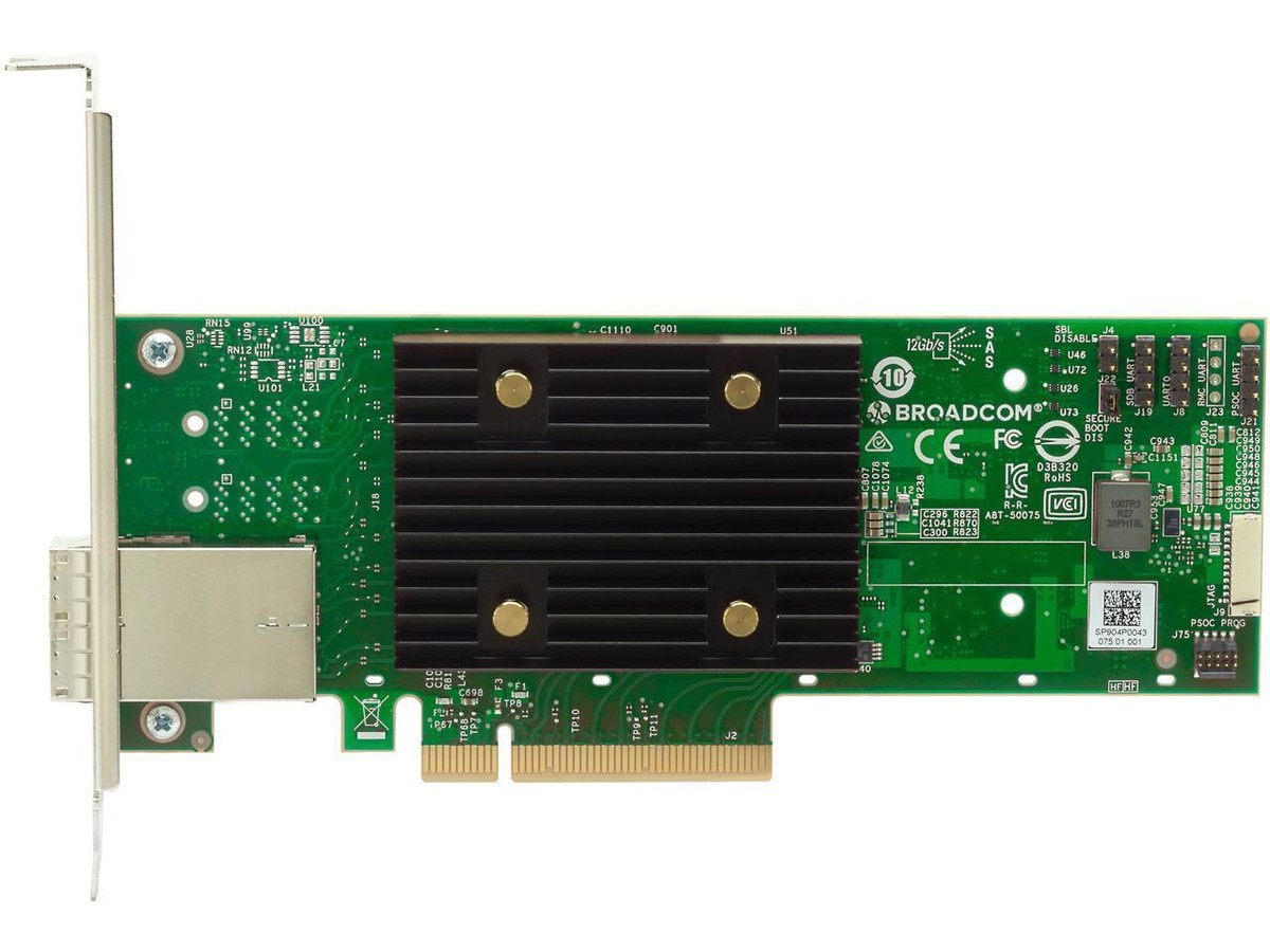 Kabllo për SDD Broadcom HBA 9500-8e / RAID SATA/SAS Controller / PCIe 8x