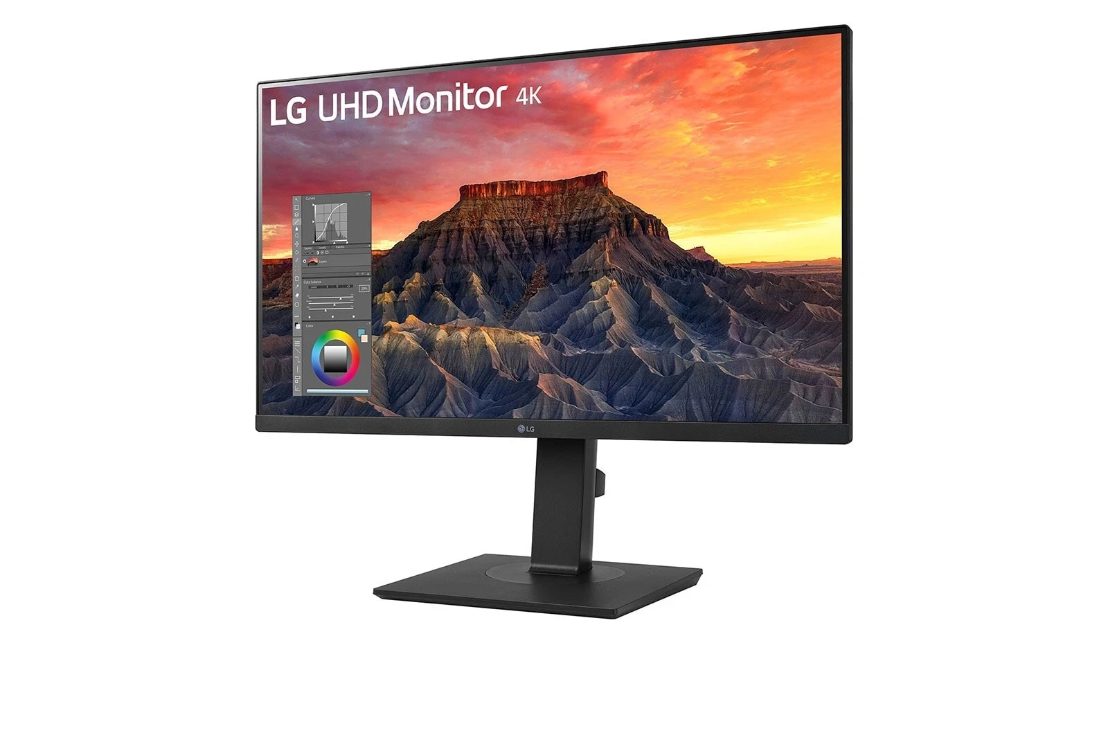 Monitor LG 27BQ65UB-B / 27"/ 4K Ultra HD IPS / LED / 60Hz / 5ms / HDMI+DP+USB - Zezë - Figura 2