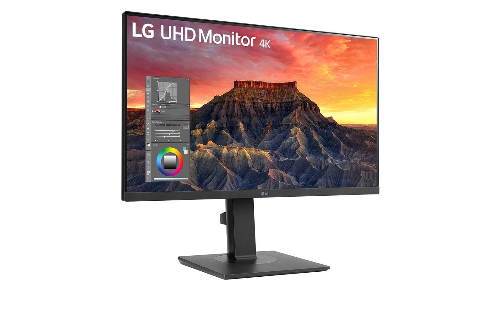 Monitor LG 27BQ65UB-B / 27"/ 4K Ultra HD IPS / LED / 60Hz / 5ms / HDMI+DP+USB - Zezë - Figura 3