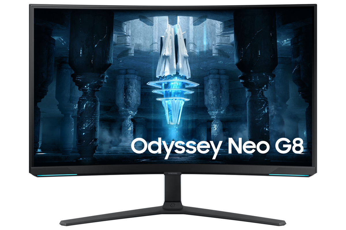 Monitor Gaming Samsung S32BG850NP / 32" / 4K UltraHD VA / LED / 240Hz / 1 ms / Curved / DisplayPort + USB + HDMI – Bardhë
