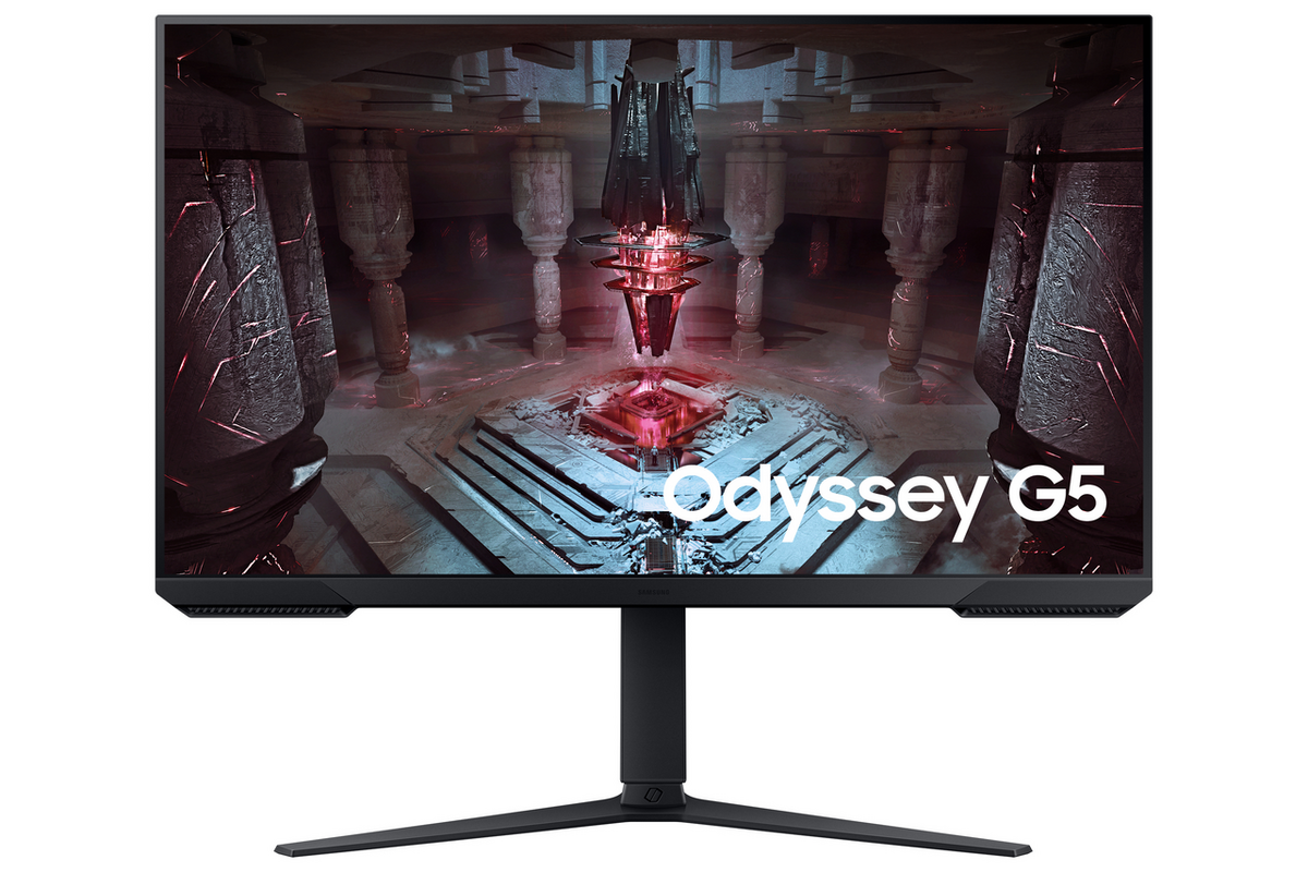 Monitor Gaming Samsung Odyssey G5 S32CG510EU / 32 "/ Quad HD VA / LED / 165 Hz / 1ms / HDMI + DisplayPort – Zezë