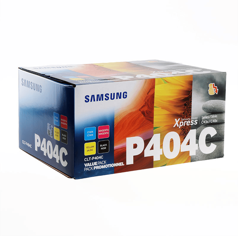 Toner Samsung CLT‑P404C / Multipack – Zezë/Blu/Rozë/Verdhë