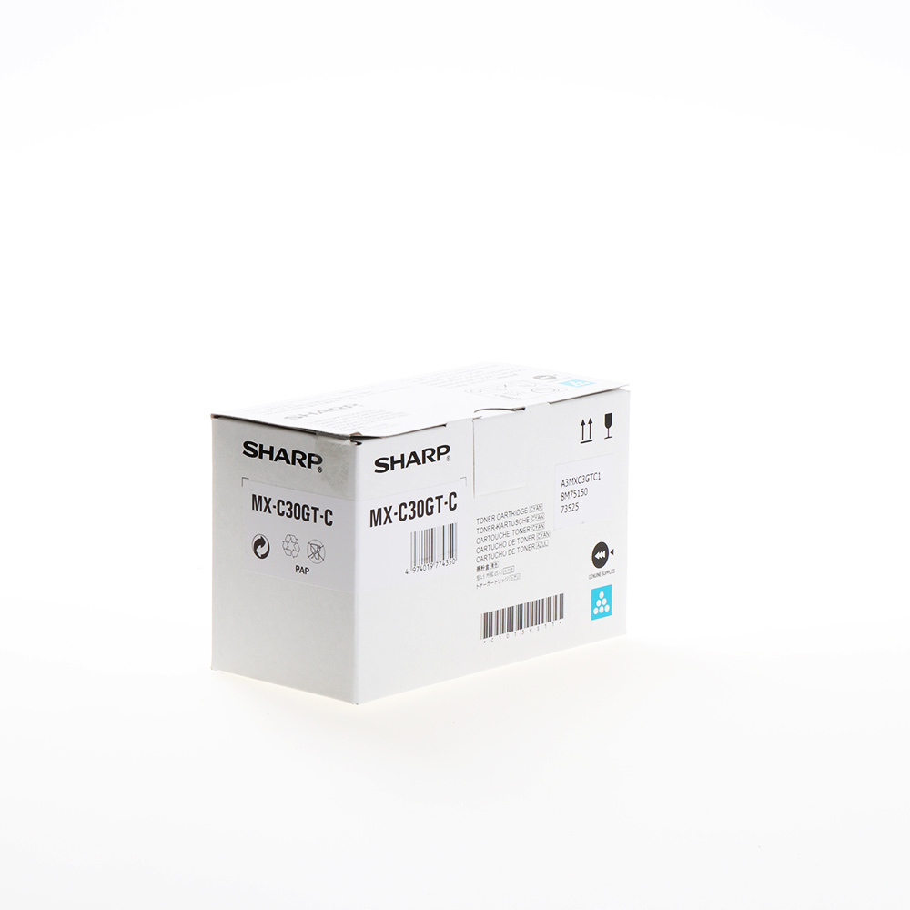 Toner Sharp MX-C30GTC / MXC30GTC – Blu