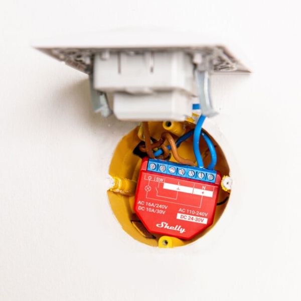Smart Relay 16A with Bluetooth and Measurement Function for Flush Mount Shelly Plus 1PM – Wi-Fi - Figura 3