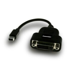 PowerColor Active Mini DisplayPort to DVI (Single-Link) Adapter