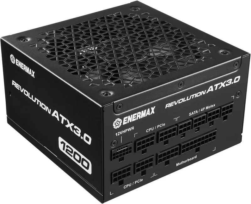 Furnizues Energjie PSU 1200W Enermax Power Supply Revolution3 80+ Gold Black ATX3.1 - Figura 3