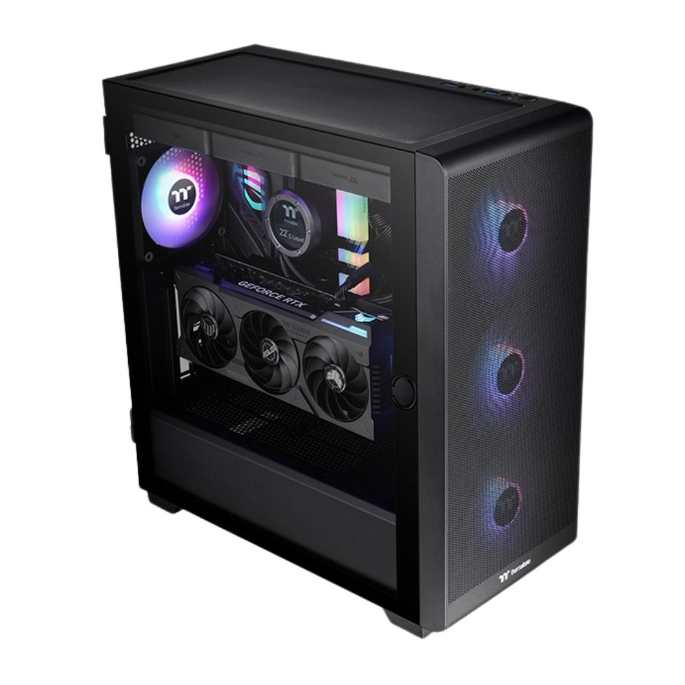 Kasë Thermaltake PC S250 TG ARGB / CA-1Y6-00M1WN-00 – Zezë - Figura 3