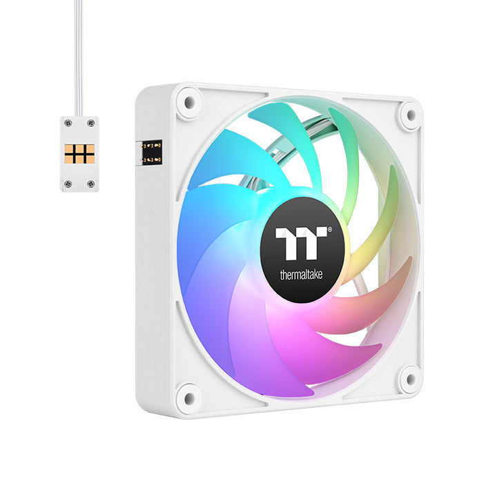 Ftohës për Kasë Thermaltake CT120 EX ARGB Sync / CL-F190-PL12SW-A / 3Pack – Bardhë