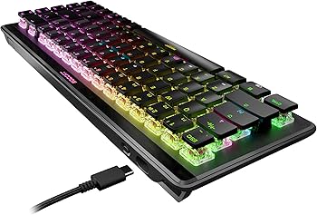 Tastierë Gaming Roccat Vulcan II Mini Air / Titan II Optical Red / Wired & Wireless / QWERTZ - Zezë - Figura 3