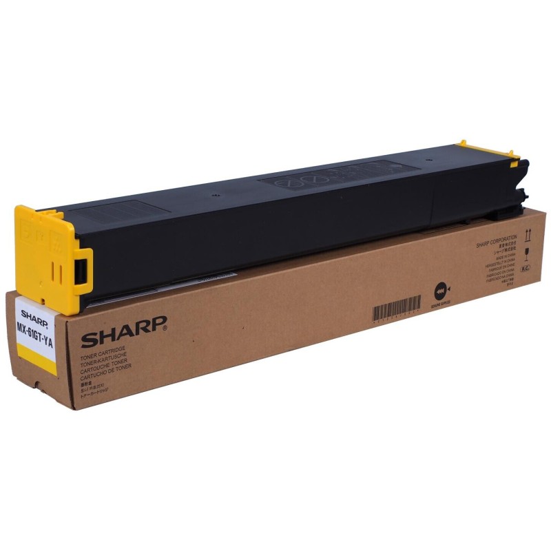 Toner Sharp MX-61GTYA deri në 24.000 faqe – Verdhë