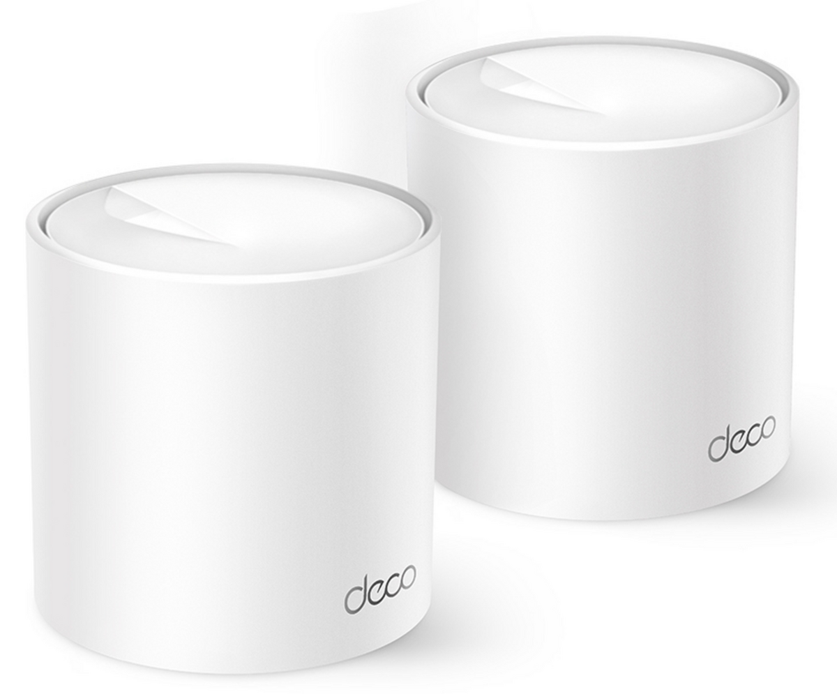 Ruter TP‑LINK Mesh‑WLAN‑System X10 / Double Pack – Bardhë