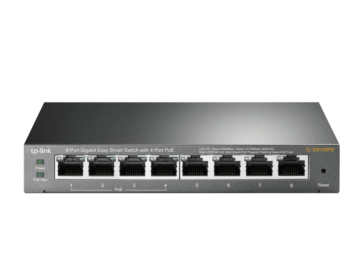 Switch TP-LINK TL-SG108PE – Gri