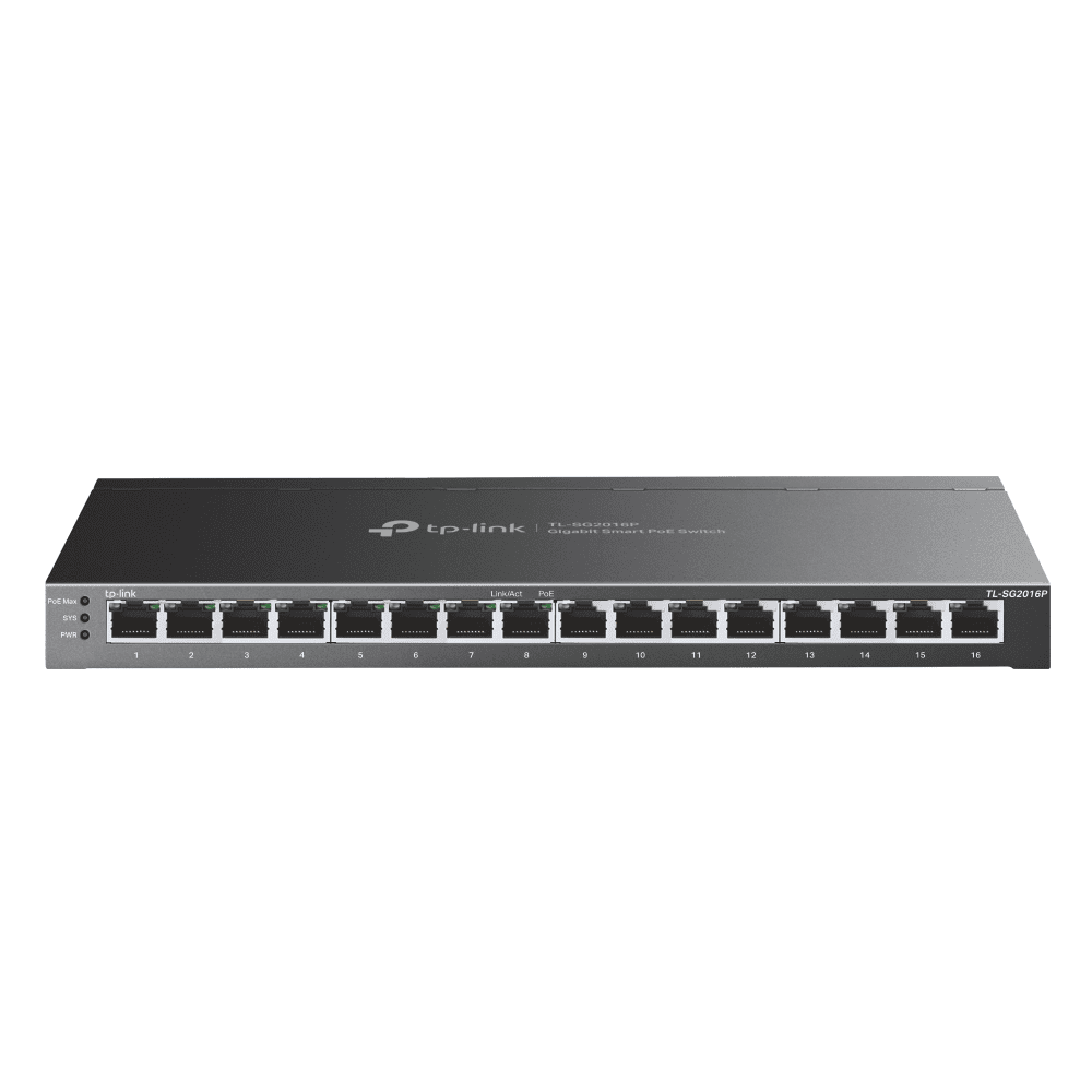 Switch Rrjeti TP‑LINK TL‑SG2016P – Zezë