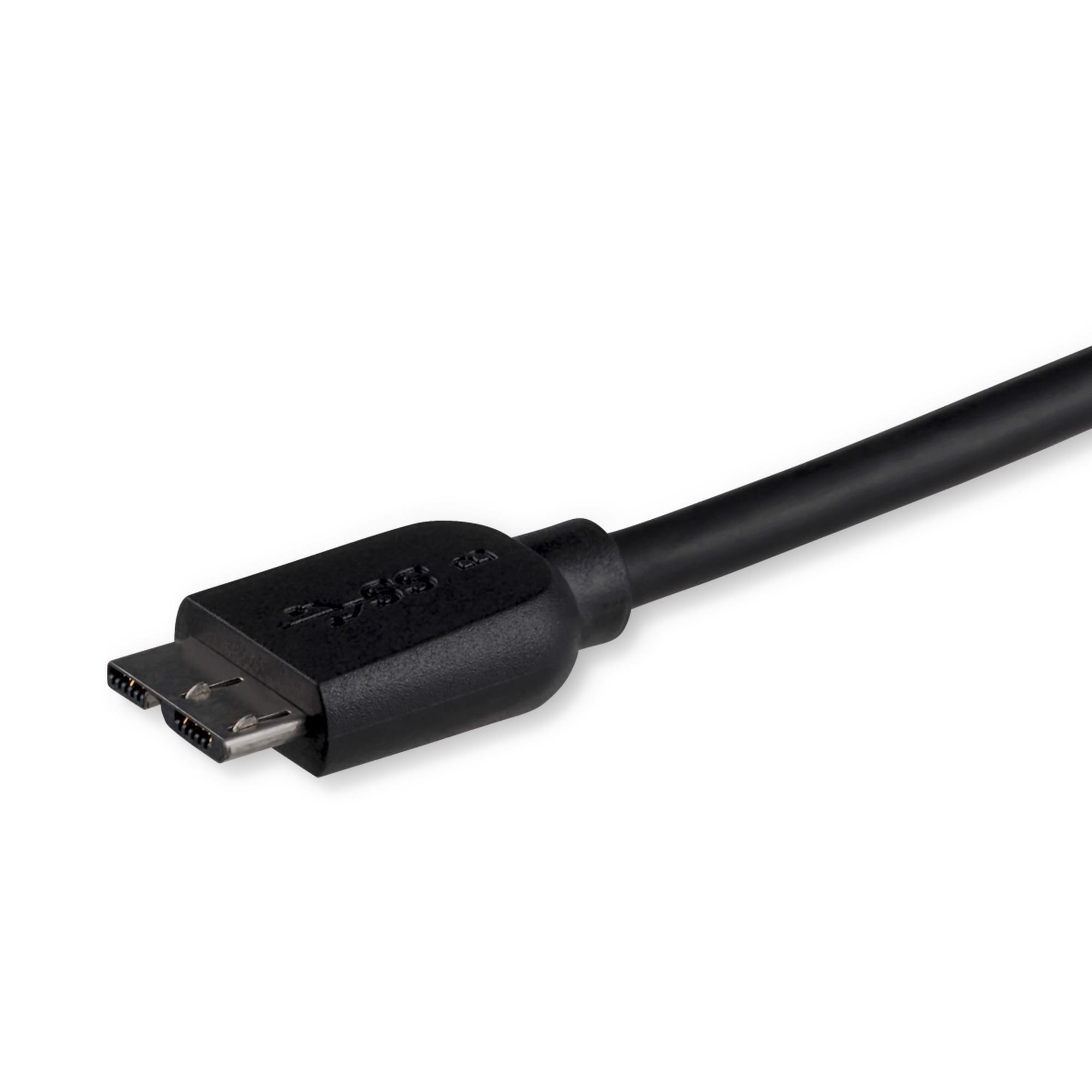 Kabëll USB 3.1 në Micro USB 3.0 / E zezë - Figura 2