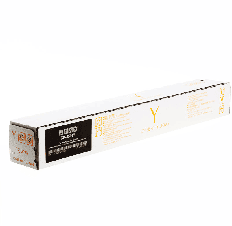 Toner Utax CK‑8514Y / 1T02NDAUT0 – Verdhë