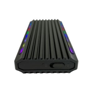 Kuti për SSD LC-Power LC-M2-C-NVME-4 USB-C për NVMe M.2 SSD USB 3.2 Gen2 – Zezë